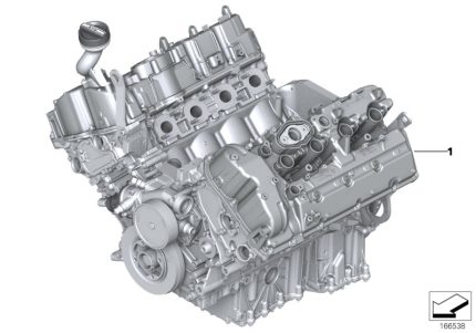 Bmw F10/F12/M5/M6/S63/S63B44B Sandık Motor Tam Fatura