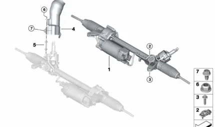 Bmw G30/G11/G12 X Drive Direksiyon Kutusu